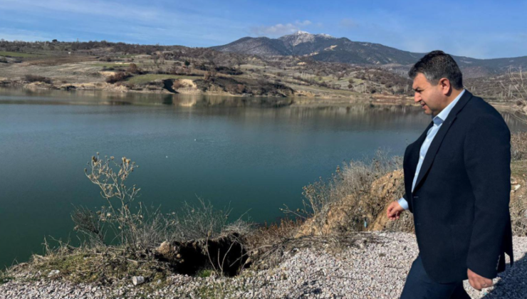 Muhipler Göleti için temizlik ve bakım çalışması