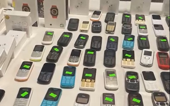 Gümrük kaçağı elektronik cihazlara el konuldu
