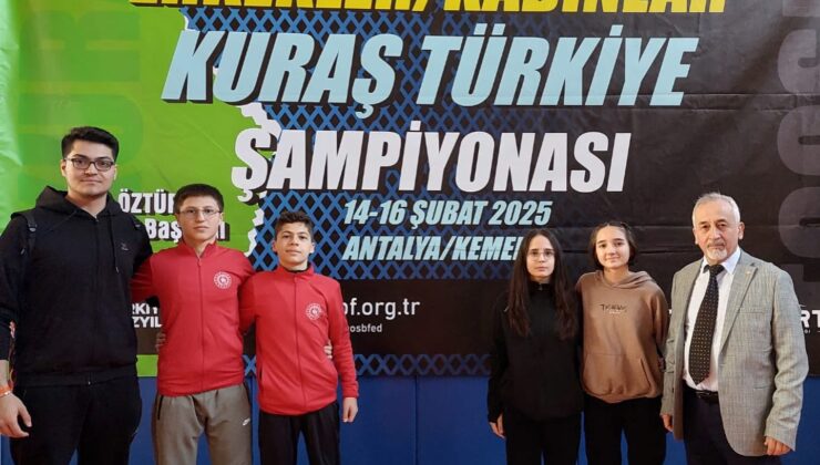 Kütahyalı sporculardan gururlandıran başarı