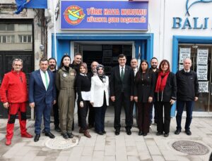 Başkan Kahveci’den THK’ya destek ziyareti