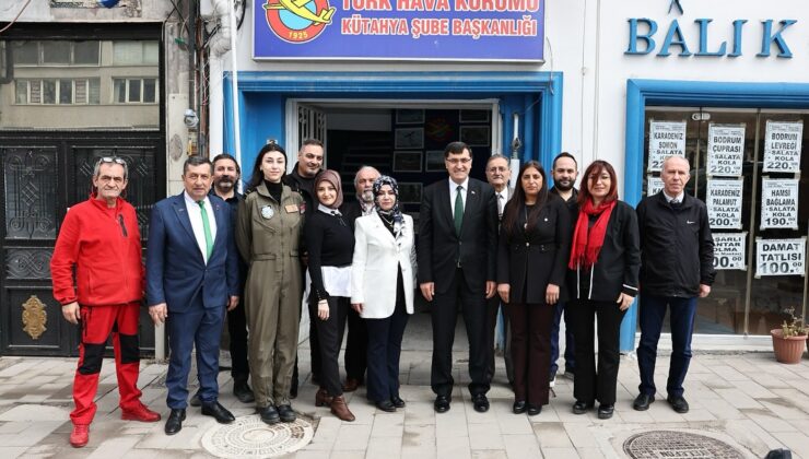 Başkan Kahveci’den THK’ya destek ziyareti