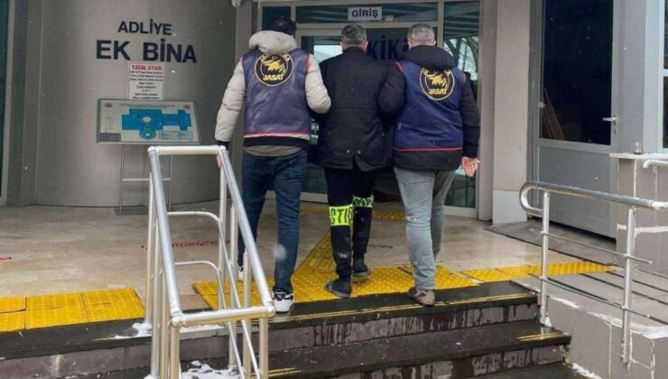 Cinayet zanlısı saklandığı evde yakalandı