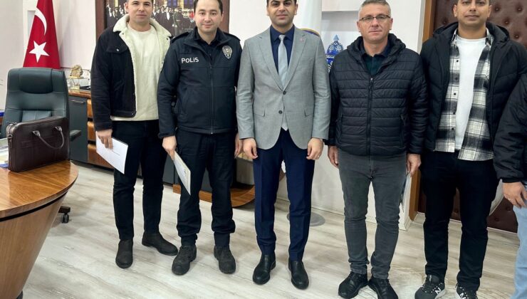 Başarılı emniyet mensuplarına başarı belgesi verildi