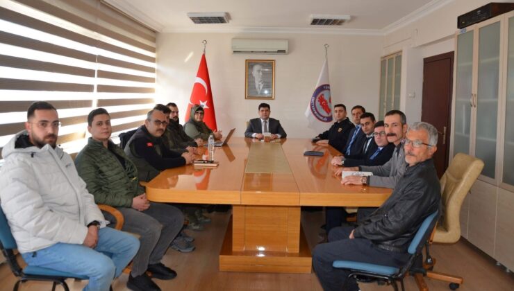2025 av dönemi için değerlendirme toplantısı yapıldı