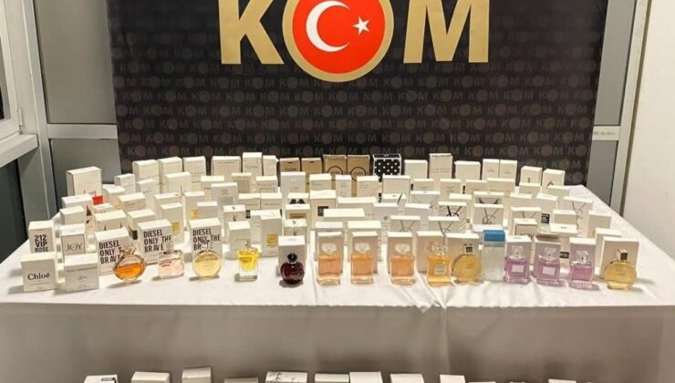 Emniyet ekiplerinden kaçak parfüm operasyonu