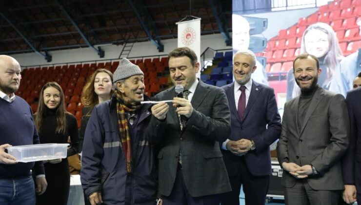 Vefa kentsel dönüşümünde kura çekimi yapıldı
