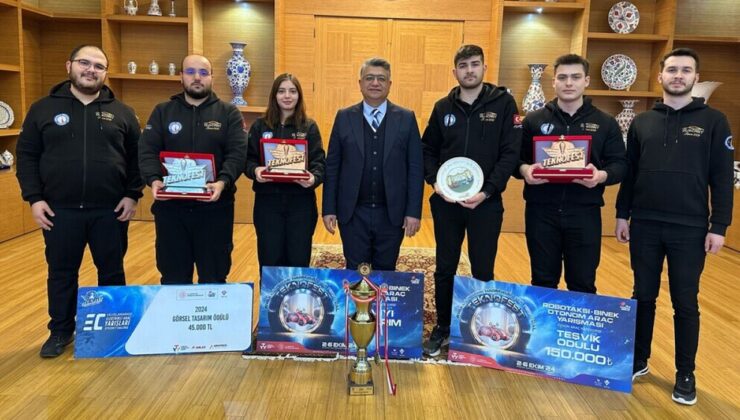 DPÜ DUSCART ekibinden Rektör Kızıltoprak’a ziyaret