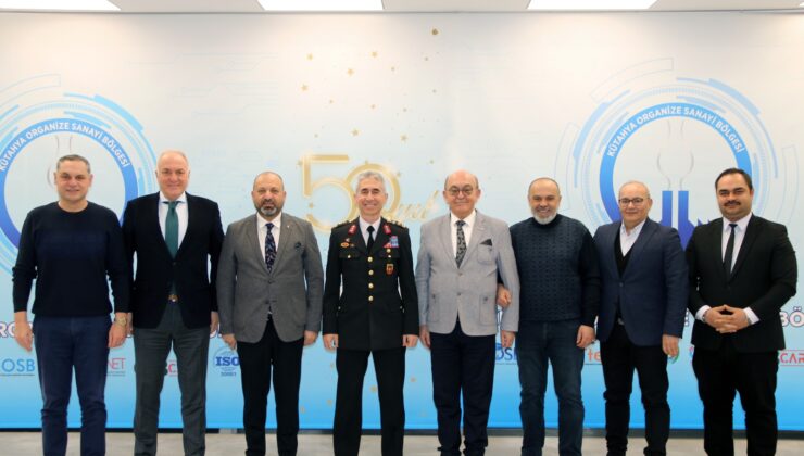 İl Jandarma Komutanı Kültür’den Kütahya OSB’ye Ziyaret