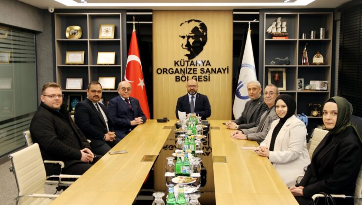 AK Parti heyetinden Kütahya OSB’ye ziyaret