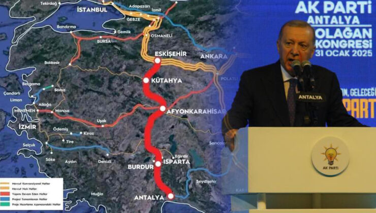Hızlı tren projesinde çalışmalar sürüyor