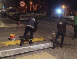 Bayram öncesi trafikte yaya güvenliği çalışmaları
