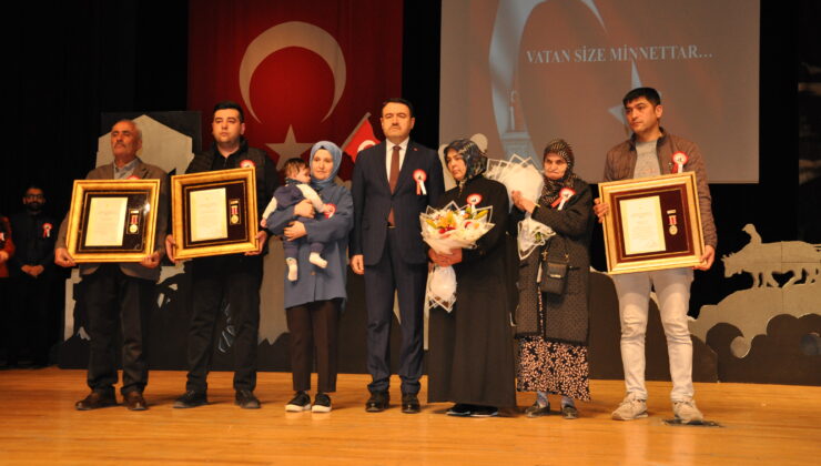 Devlet övünç madalyası ve beratı tevcih töreni düzenlendi