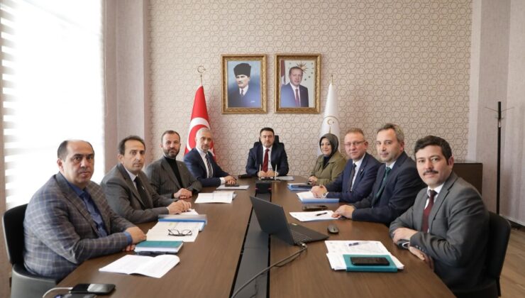 DSİ yatırımları değerlendirme toplantısı yapıldı