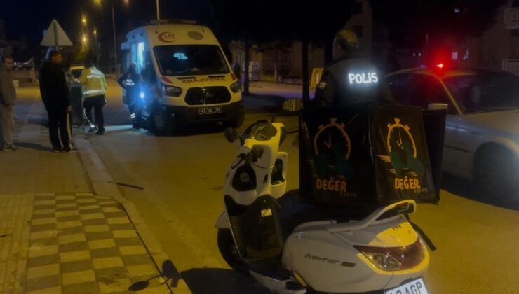 Tavşanlı’da motosiklet kazası: 1 yaralı