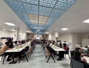 Şehit yakını kadınlara özel iftar programı