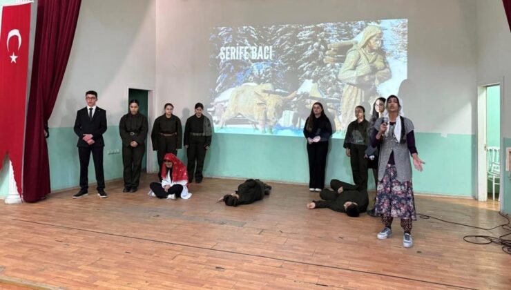 Şaphane’de İstiklal Marşı coşkusu