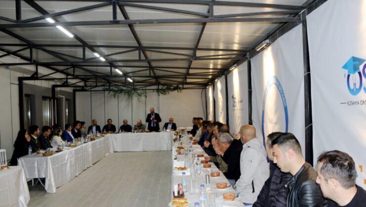 Kütahya OSB yönetimi personelle iftarda buluştu