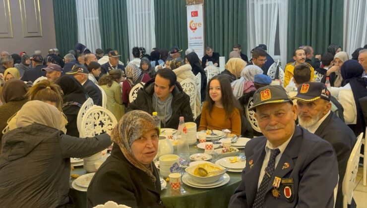 Tavşanlı’da şehit yakınları ve gaziler iftarda buluştu