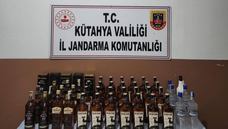 44 litre sahte içki ele geçirildi