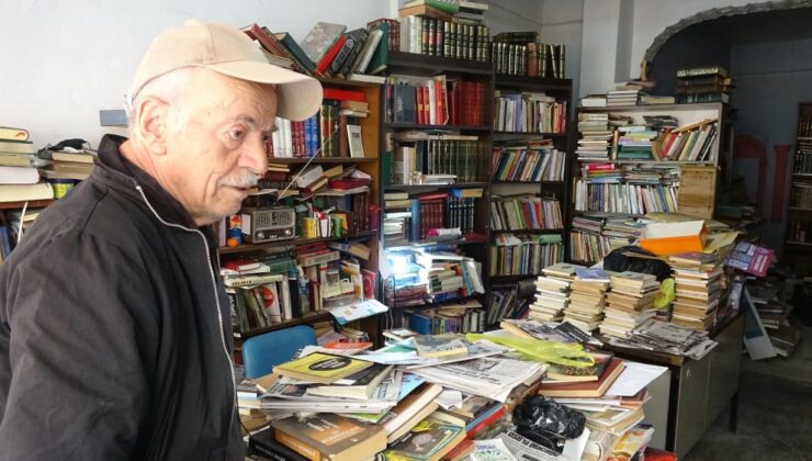 Gönüllü kitapevinde hırsızlık