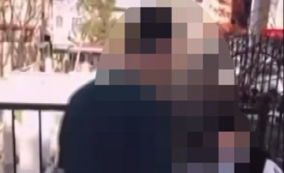 Darp etti, yetmedi sosyal medyada paylaştı