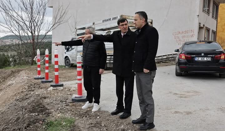 Seyir terası projesi için yerinde inceleme