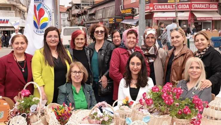 Kadınların el emeği ürünleri görücüye çıktı