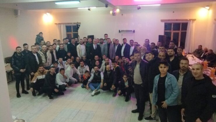 Köylüler bayram münasebetiyle bir araya geldi