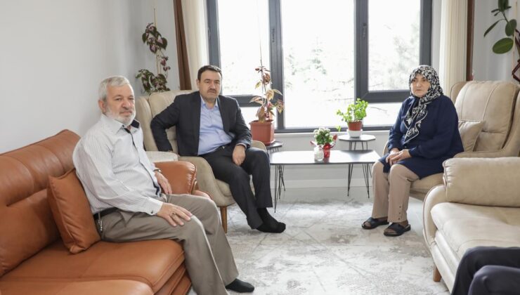 Vali Işın’dan Şehit Akyıldız’ın ailesine ziyaret