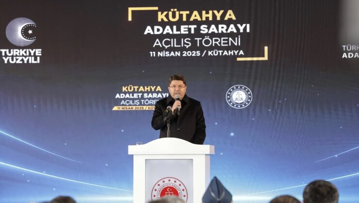 Adalet Bakanı Tunç Kütahya’dan önemli mesajlar verdi