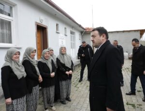 Vali Işın kadın kooperatifini ziyaret etti