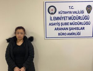 62 yıl kesinleşmiş hapis cezası bulunan kadın yakalandı