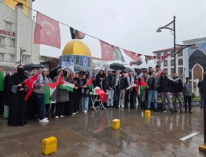 Gazze için yapılan küresel greve Kütahya’dan destek