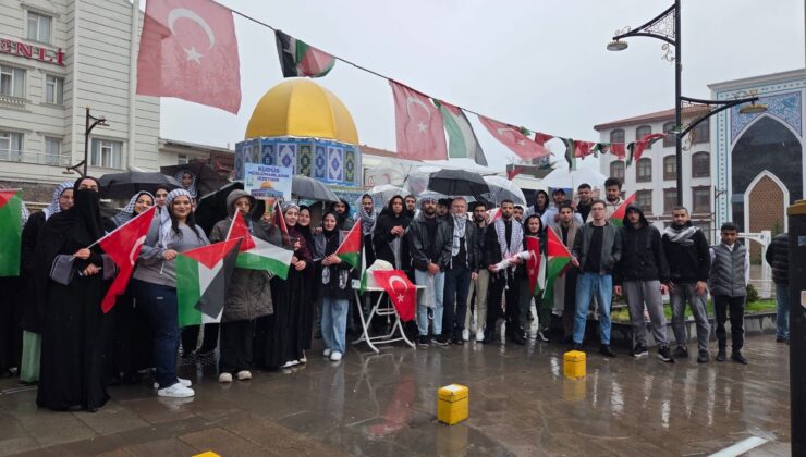 Gazze için yapılan küresel greve Kütahya’dan destek