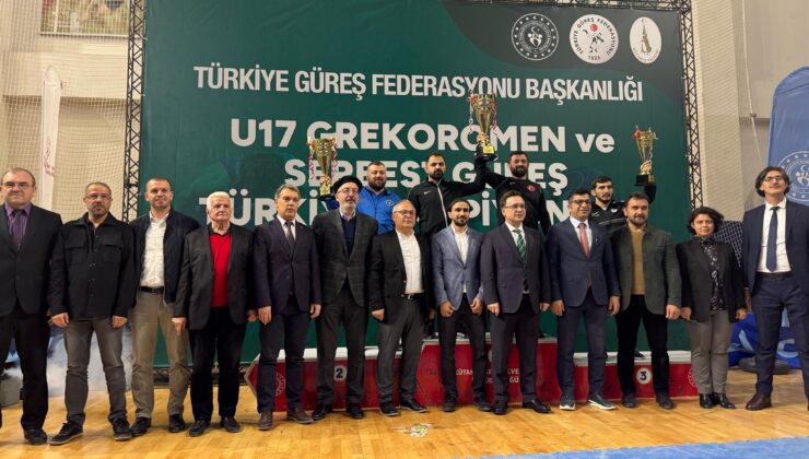 U17 Güreş Türkiye Grup müsabakaları tamamlandı