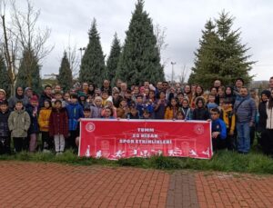 Şehzadeler Parkı’nda oryantiring heyecanı