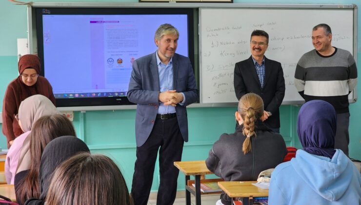 LGS ve YKS öncesi öğrencilere moral ziyareti