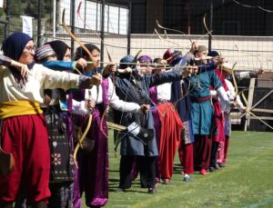 Türk okçuluğu müsabakaları coşkuyla gerçekleşti