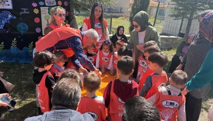 Miniklerden doğa için büyük adım