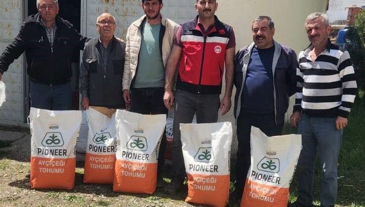 Çiftçilere yüzde 75 hibeli tohum dağıtıldı