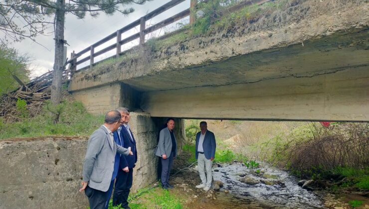 Deprem sonrası yollarda ve köprülerde inceleme