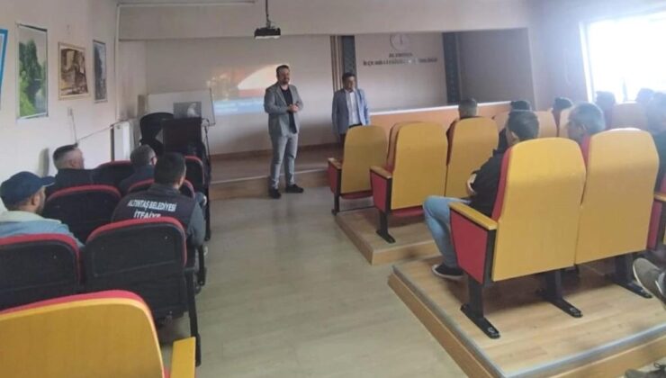 Kamu personeline yangın kursu