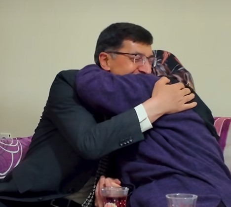 Başkan Kahveci’den şehit ailesine ziyaret