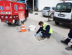 Farelere karşı ilaçlama çalışması yapıldı
