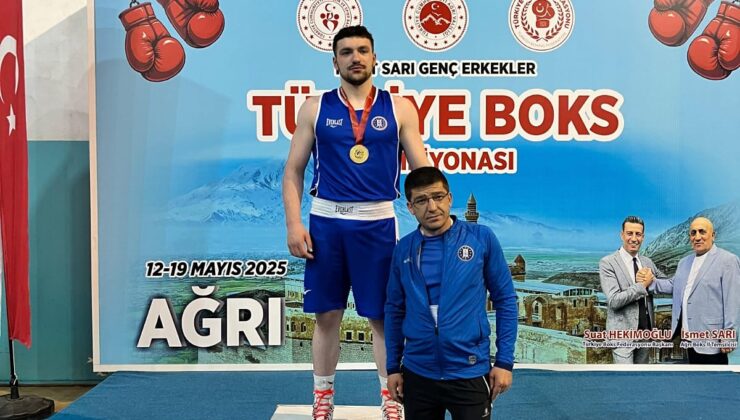 Kütahyalı sporcu Türkiye şampiyonu oldu