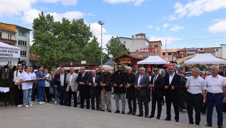 Mesleki eğitim okullarının yıl sonu sergisi açıldı