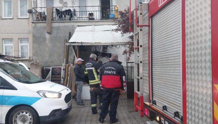 Baca yangını mahalleliyi korkuttu