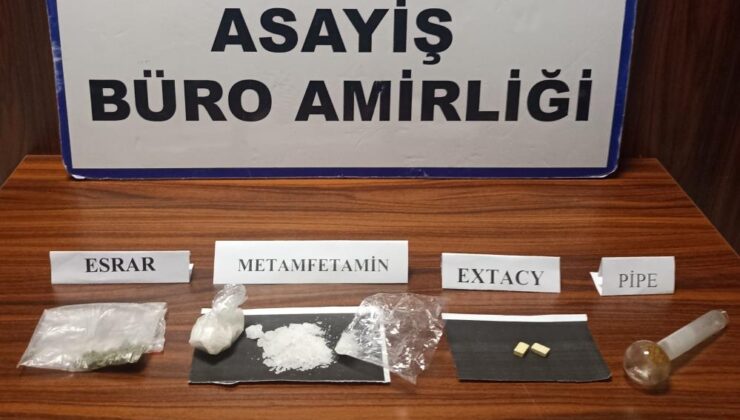 Uyuşturucuyla yakalanan şüpheli tutuklandı