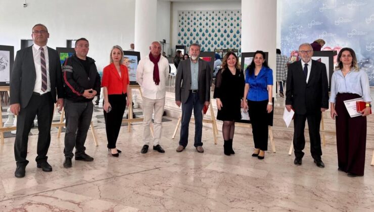 Resim yarışmasında ödüller sahiplerini buldu