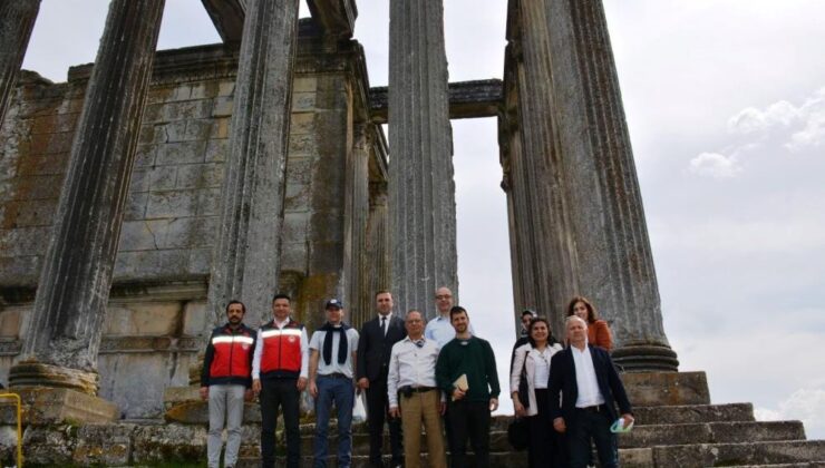 Uluslararası kalkınma heyetinden Aizanoi ziyareti